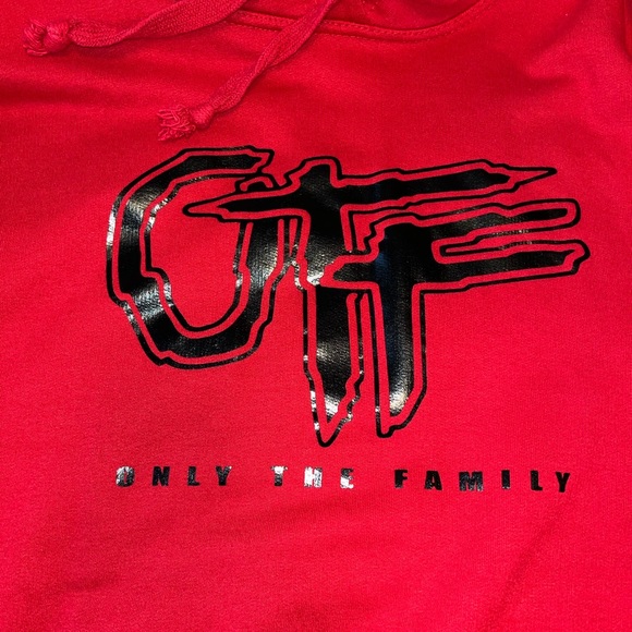 Custom Red OTF Hoodie. Large - Picture 2 of 6